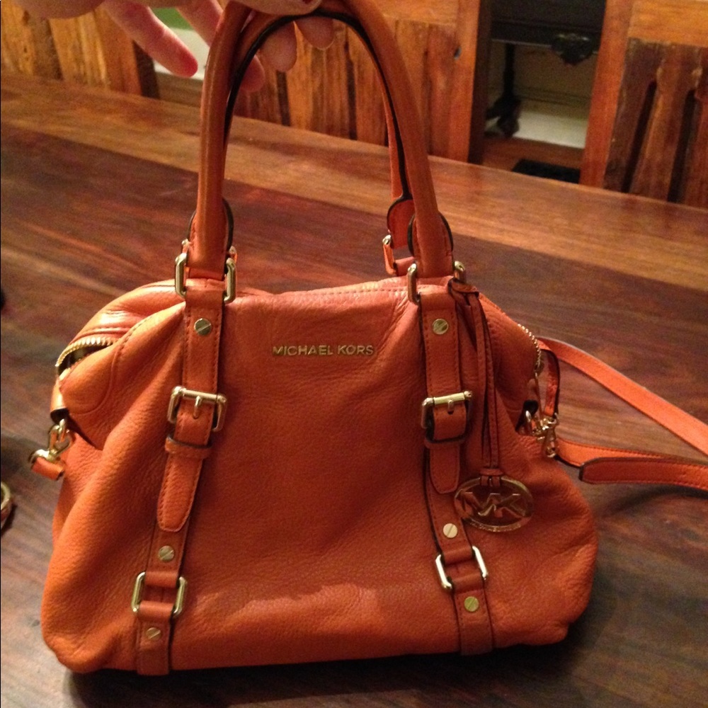 Michael Kors Orange Handbag